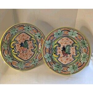 Set of 2 Williams Sonoma Alhambra 12" Dinner  Plates